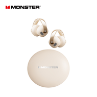 Monster Airmars XKT30 Wireless Bluetooth 5.4 Headset Ear Clip Dual Mode Earphones Bass Enhancement S