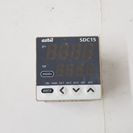 Temperature controller C15TV0RA0100, temperature controller SDC15 Azbil - Yamatake (Japan, Used)