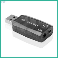 CRE Usb Sound Card HFR8103 External Independent Sound Card Drivefree