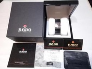 【時尚精品手錶】RADO  雷達表 雷達錶 DIASTAR系列 亮黑全陶瓷 石英男錶_CASIO'SEIKO'ORIS