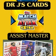 Match Attax Extra 2024 Assist Master Cards