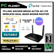 TP-LINK ARCHER MR200 AC750 4G LTE WIRELESS DUAL BAND MODEM ROUTER