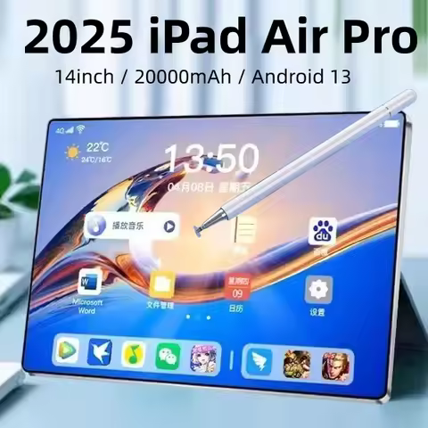 New Tablet iPad Air PRO 11 inch Android 22GB+2TB Tablets 20000mah Global Version 4G 5G Dual SIM WIFI