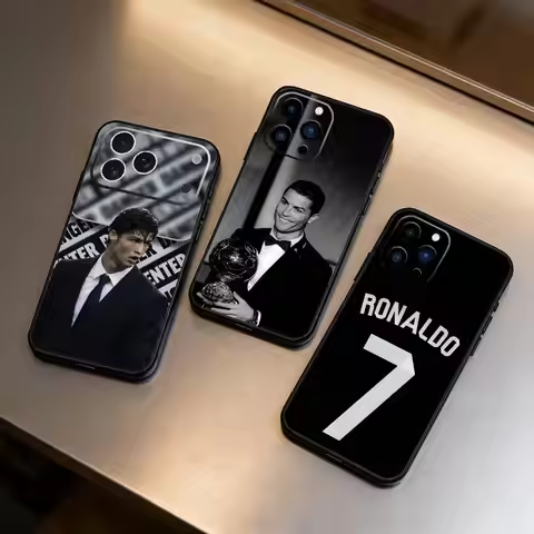 Sports Star CR7 G-Cristiano R-Ronaldo Phone Case For IPhone17,16,15,14,13,12 Plus,Max Soft Silicone 