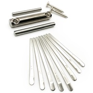 Mini 8-Tone Kalimba Keys Thumb Piano Shrapnel Kalimba Accessories Manganese Piano Keys Steel Stamp S