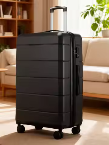 Carry On Luggage 22x14x9 Airline Approved, Expandable Hard Shell Suitcase With Spinner Wheels