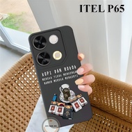 |021| Itel P65 Softcase - Procamera Case - Inspiration Coffee Motif Fashion Case (Other Types in Cha