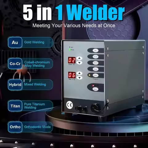 Spot Laser Welder Automatic Numerical Control Touch Pulse Argon Welder Dental Jewelry Machine Spot W