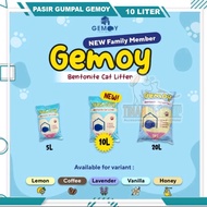 Pasir Gemoy 10 Liter - Pasir Kucing Wangi - Pasir Gumpal Wangi Premium