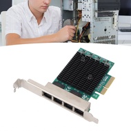 1qiwan-my Generic PCIe Ethernet Card Network PCI Express Adapter Gigabit Professional 8125B 4 Port 2