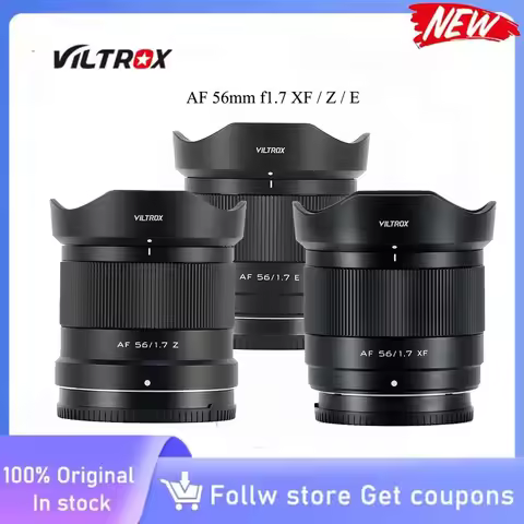 Viltrox 56mm F1.7 Auto Focus APS-C Lens for Fuji X XF X-T4 XF X-T30ii X-Pro3 Sony E Nikon Z Z30 Z50 