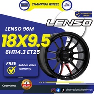 *LENSO* PROJECT-D 96M 18X9.5 6H114.3 ET25