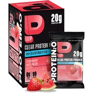 Protein2o 20g Whey Protein Isolate Clear Protein Powder, 360mg of Electrolytes, Vitamins B5 & B6, Su