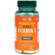 Holland & Barrett High Strength Gentle Vitamin C 1000mg 60 Tablets