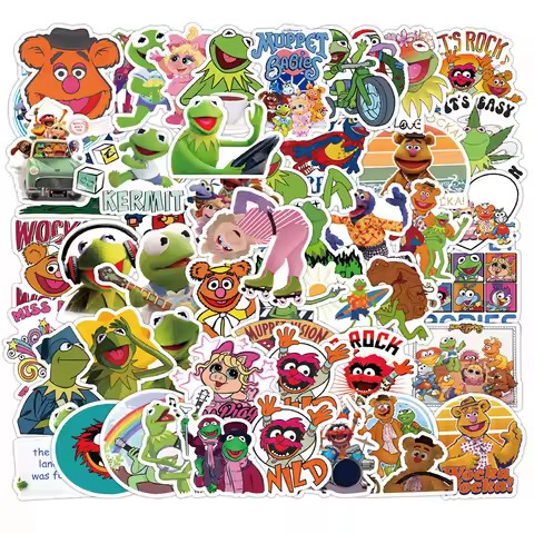 10/30/50PCS The Muppet Show Kermit the Frog Cartoon Sticker DIY Phone Laptop Luggage Skateboard Graf