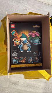 LEGO 72153 Pokemon 奇異花，噴火龍，水箭龜