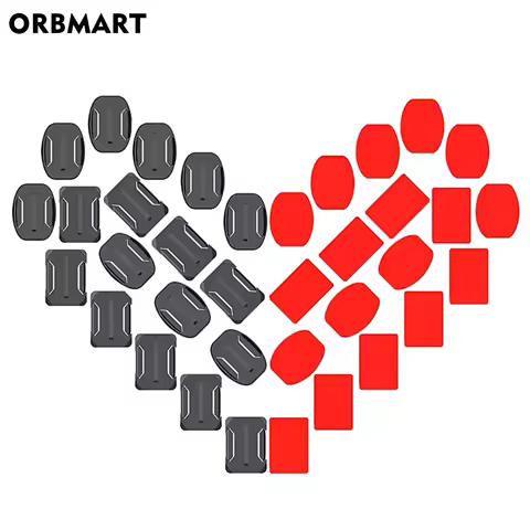 Flat Curved Adhesive Mounts Sticker Mount for GoPro Hero 8 11 Black 7 Xiaomi Yi 4K Mijia SJCAM Actio