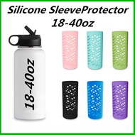 for aquaflask boot bag non-slip silicone aqua flask boot cover water bottle accessories 18oz 22oz 32oz 40oz for HydroFlask outdoor camping hiking picnic water Hydro Flask bottle silicone protective cover tumbler water bottle cover Accessories PARACORD