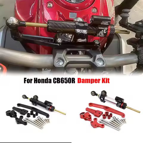 New CB650R Motorcycle Steering Stabilizer Damper Mounting Bracket Kit For Honda CB 650 R cb650r 2018