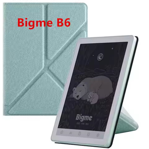 New Arrival PU Leather Case For Bigme B6 6" Smart Cover For Bigme B6 Protective Shell
