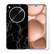 用GYDQQKJケース Oppo Find X8 Ultra + 強化ガラススクリーン保護フィルム 、黒なソフトシリコンケース保護TPUカバーのケースカバー 用の Oppo Find X8 Ultra
