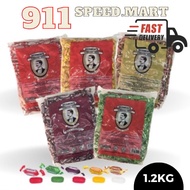 [911] Hudson's Hudson Eumenthol Nutmeg Drops Candy 400's (1.2kg)