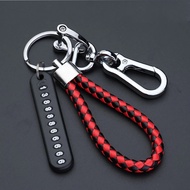Gantungan Kunci Mobil / Set KeyChain Dompet Kunci 3 in 1 Aksesori Mobil