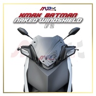 Xmax V2 Batman Windshield Naked Yamaha Xmax 2023 windshield
