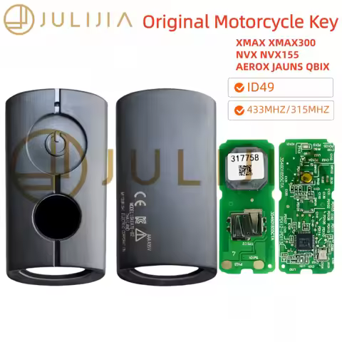 JULIJIA Original B74H626102 Remote Keyless Smart Key 434Mhz Motorcycle For Yamaha Aerox Fazzio Freeg
