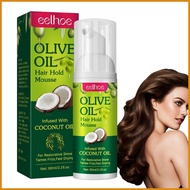 Olive Oil Mousse 60ml Organic Olive Oil Mousse for Hair Styling Anti Frizz Hair Foam Mousse to Add Shine longds3sg