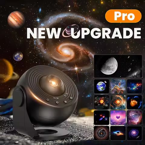 Upgrade 13 in 1 Starry Sky 4K HD Planetarium Galaxy Projector PRO Lamp, Timer, Nebula Night Light fo