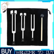 3Pack Tuning Fork Set (128Hz, 256Hz, 512Hz) Tuning Fork Kit for Healing, Chakra, Sound Therapy,  Sli