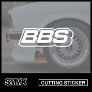 Cutting Sticker velg BBS