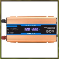 Multifunctional Power Inverter 1200W 12v DC to 220v AC Inverter 1200W Voltage Inverter