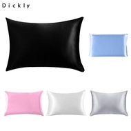 [Dickly] US Standard 20" X 26" Luxury Satin Pillowcase Pillow Case Hair Protectors