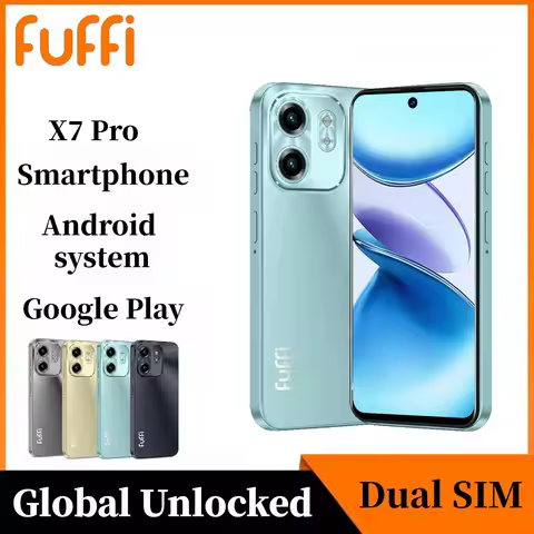 FUFFI X7 Pro Smartphones Cellphone Android 14 6.56 inch Screen,12+512GB 24+48MP Mobile phone 5800mAh