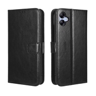 Ốp Cho Galaxy A04e Samsung Ốp Dạng Ví Mặt Sau Bằng Da Nhựa PU Ốp Lật Samsung A04e Vỏ Điện Thoại