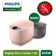 Rice Cooker Digital 1.8 Liter Philips Type : HD4515/90 -Pink-