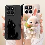 For Honor X7D LGN-NX1 Lens Protective Casing Honor X7d 4G 5G Cute Cat Cartoon Soft Silicone Phone Ca