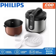 Philips Hd3128/33 Rice Cooker 3In1 Kapasitas 2 Liter - Silver