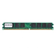 Seashorehouse DDR2 Memory Ram  2G 800MHz PC2-6400 PC 240Pin Module Board Compatible for Intel/ AMD