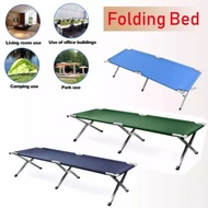 Camping bed fold aluminium / Katil lipat &amp; Kain Canvas outdoor fishing