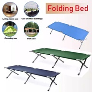 Camping bed fold aluminium / Katil lipat & Kain Canvas outdoor fishing