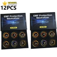[LUMY] 12PC Radiation Protection Stickers Protection Neutralizer EMF Electronic Blocker