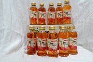 เครื่องดื่มน้ำรากโสมแดงพร้อมรากโสม 1 กล่อง 10 ขวด จากเกาหลี Korean Red Ginseng Drink with Root เครื่องดื่มโสมแดงเกาหลี ยาอายุวัฒนะของคนเกาหลี