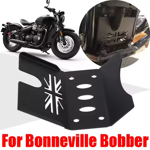 For TRIUMPH Bonneville Bobber Motorcycle Accessories Engine Protection Cover Chassis Under Guard Ski