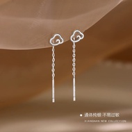 925纯银云朵耳线轻奢耳钉耳环女年新小众设计夏耳饰925 Sterling Silver Cloud Ear Line Light Luxury Ear Stu 22lF6qRgaX0214