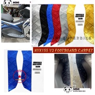 YAMAHA NVX155 V2 FLOOR PANEL KIRI KANAN FLOORPAD NVX 155 CARPET SIAP SKRU FULL SET GTR SEVENSPEED