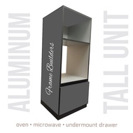 Kitchen Cabinet Tall Unit/Tall Cabinet/Aluminum Kitchen Cabinet/Microwave Oven Storage Cabinet/Wall 