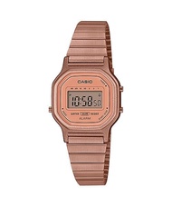 Casio Standard มาใหม่ล่าสุด นาฬิกาข้อมือผู้หญิง สายสแตนเลส รุ่น B640WMR-5A / LA-11WR-5A ของแท้100% ร